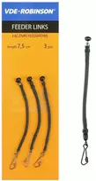 Atvadas VDE-Robinson Feeder Links, 7,5 cm, 3 vnt.