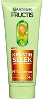 Garnier Šampūnas sausiems ir besiveliantiems plaukams Fructis Keratin Sleek (Šampūnas) 200 ml