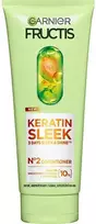 Garnier Kondicionierius sausiems ir garbanotiems plaukams Fructis Keratin Sleek (kondicionierius) 200 ml