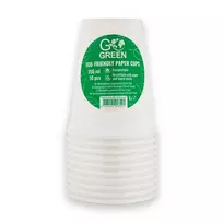 Bayer Design Gogreen Akiniai ekologiški Go Žalias 350ml 10 vnt. baltas