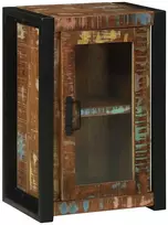 Vonios spintelė Ruda 40 x 30 x 60 cm Kietas atkurtas medis
