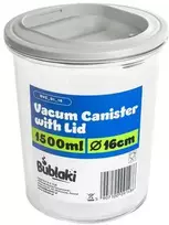 Bublaki Vakuuminis maisto indas 1500 ml, aukštis 16 cm