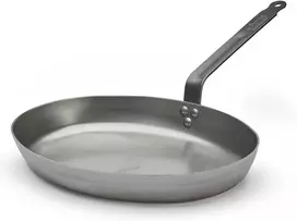 DE BUYER CARBONE PLUS ovali keptuvė