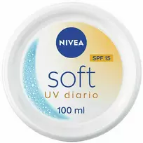 Nivea Soft drėkinamasis kremas su SPF15, 100 ml