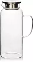 Mondex MODERNUS VIRTUVĖS Ąsotis su dangteliu iš borosilikatinio stiklo 1,9 l 8 x 10,5 x 25,5 cm