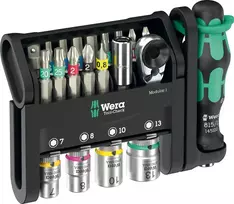 Grąžtas Wera Tool-Check Modular 1, 21 vnt.