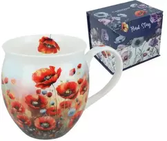 Carmani puodelis 450ml "Aguonų laukas"