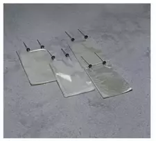 Usorteret Plastikinis maišelis, 30 µm, 220 x 460 mm, trumpoji pusė atvira, pp, skaidrus, maišelis su įsiuvu apačioje, dėžutė su