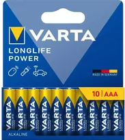 Varta Longlife Power AA baterijos, 10 vnt.