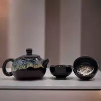 Jaukeja Herbal Arbatos Rinkinys – Puodeliai ir Arbatinukas