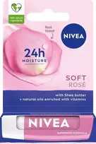 NIVEA Lip Care Soft Rose maitinantys lūpų dažai 4,8 g