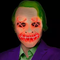 LED kaukė "Joker"