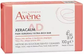 Avene XeraCalm A.D Gentle Cleansing Cleansing Bar For Face, 100 g