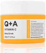 Q+A Vitamin C Body Scrub kūno šveitiklis su vitaminu C, 200 ml