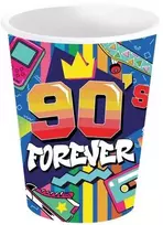 Fiesta 90-ųjų „Forever“ popierinis puodelis