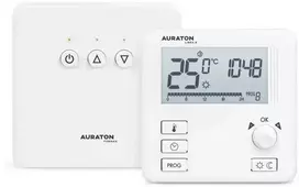 Belaidžio termostato rinkinys su savaitiniu programavimu AURATON Libra Set