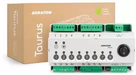 Laidinė grindinio šildymo valdymo juosta AURATON Taurus (8 zonos)