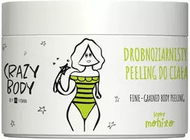 HISKIN Crazy Body Smulkiagrūdis kūno pilingas - MOHITO 300 ml