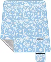 Trisluoksnis pikniko pledas Spokey BREEZE XL 210 x 150 cm