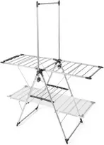 Promotions Drabužių džiovinimo stovas, 137,2x63,5x182,9 cm, sidabro spalvos
