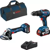 Rinkinys įrankių Bosch Rinkinys BOSCH GSB 18V-55 + GWS 18V-7