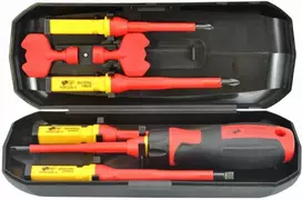 AW-Tools AWTOOLS IZOLIUOTŲ ATSUKTUVŲ RINKINYS 1000V VDE S2/8VNT.