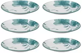 Secret De Gourmet PIECES LILY porcelianinės desertinės lėkštės, 6 vnt. x Ø 19 cm