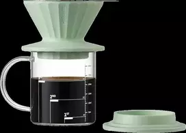 BUYDEEM kavos filtras, modelis CD1024, spalva „Cozy Greenish“