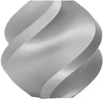 Bambu Lab PLA Basic plastikas 1.75mm 1kg - rinkinyje su daugkartine rite - Sidabrinis