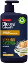 Friendly Organic DICORA dušo želė vetiverija ir ženšenis 825 ml