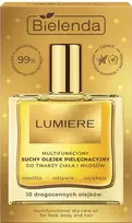 BIELENDA Lumiere Daugiafunkcinis sausos priežiūros aliejus veidui, kūnui ir plaukams 50 ml