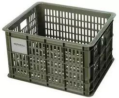 Basil BASIL BICYCLE CRATE M vairo krepšys/nešiklis, 29,5 l, samanų žalia