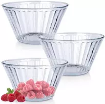 Stikliniai dubenys 11,5cm, 270 ml 3 vnt.