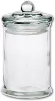 Stiklinis indas virtuvinis indelis retro indelis 0,33 l