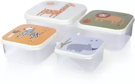 Kūdikių maisto indeliai 4 vnt.