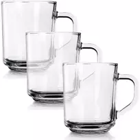 Kavos ir arbatos stiklinės 230 ml 3 vnt.