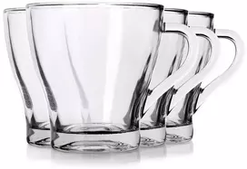 Kavos ir arbatos stiklinės 280 ml 4 vnt.