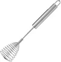 Spiralinis virtuvės plieno kiaušinių plakimo plaktuvas 26 cm