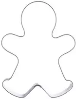 Plieninė konditerijos pjaustyklė / imbierinių sausainių formelė 10 cm