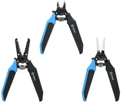 iFixit Mandible 3-Piece Pliers Set – Juodas/Mėlyna