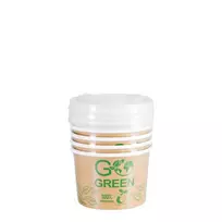 Leifheit Gogreen Kompostuojami maisto indai su dangteliais Go Žalias 230 ml, 5 vnt. | 0,06 kg