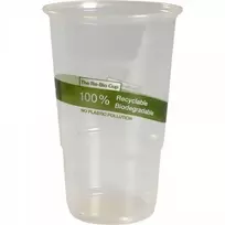 Vienkartinės stiklinės 300ml, ekologiškos Abena Gastro, 50 vnt