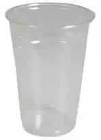 Vienkartinės stiklinės 200ml BIO, 100vnt, Abena