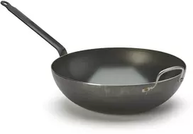 Blue Mėlyna Wok, 32 cm, Mėlyna Carbon