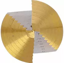Bgs Technic Grąžtas pakopinis | titano nitridas | Ø 6–52 mm (74432B)