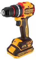 Ingco CIDLI20668E AKU drilling screwdriver with impact driver, 60Nm, incl. battery 2pcs and charger