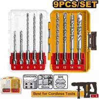 Grąžtas Ingco masonry drill set 9 pcs