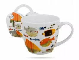 DUO Porcelianinis puodelis 460ml, Žuvys
