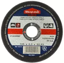 Quantec KORUNDO DISKAS PLIENUI pjauti TCS-12525 125 mm WKRĘT-MET KLIMAS
