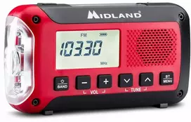 Midland – avarinis radijas ir maitinimo blokas ER250BT su Bluetooth
